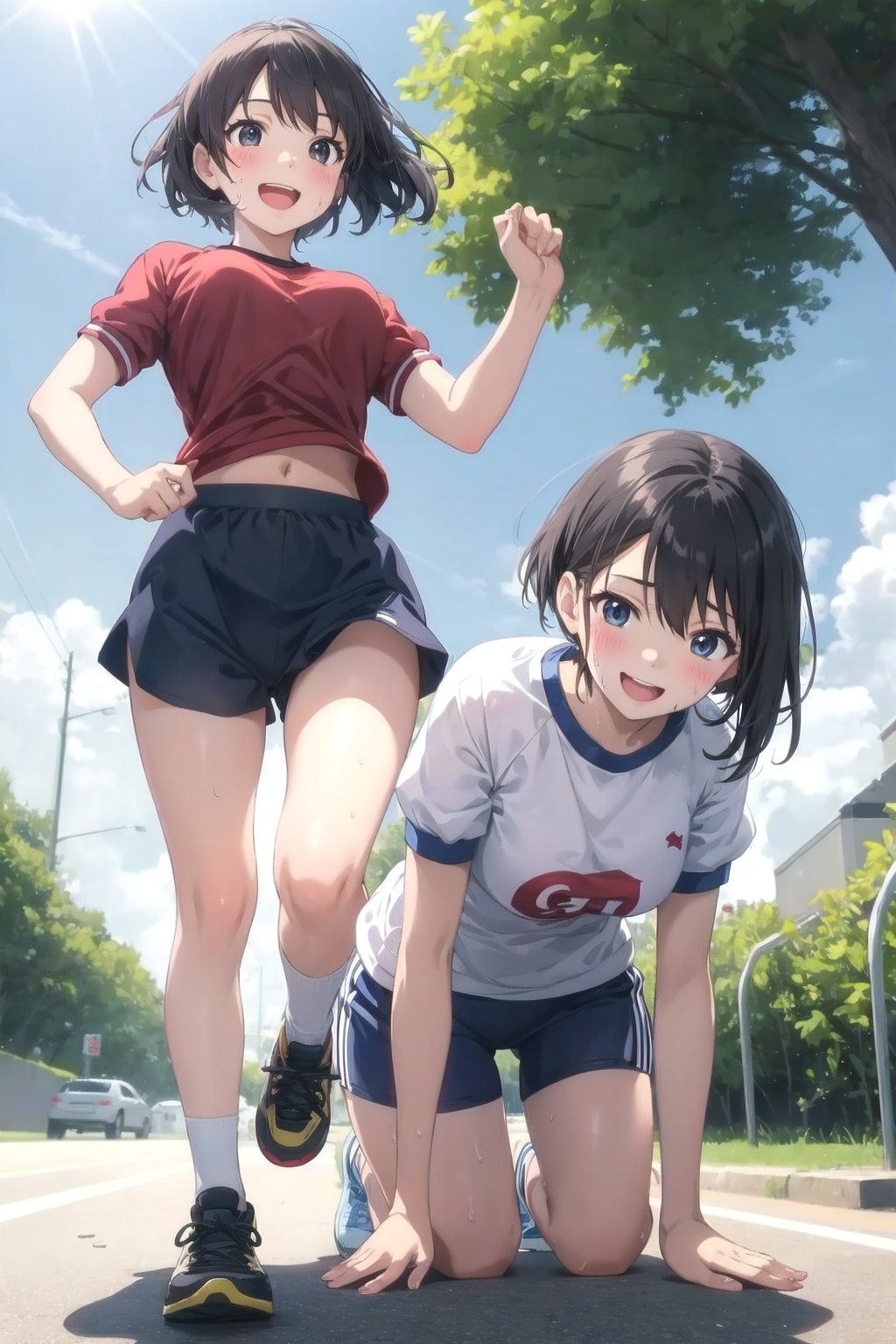 じゃあ、走りにいこうよ♪