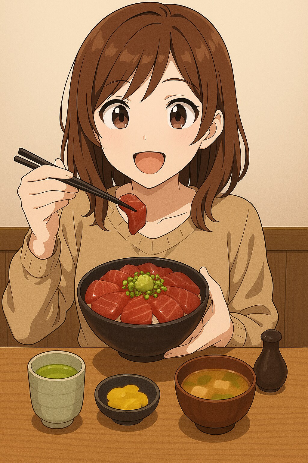 漬けマグロ丼