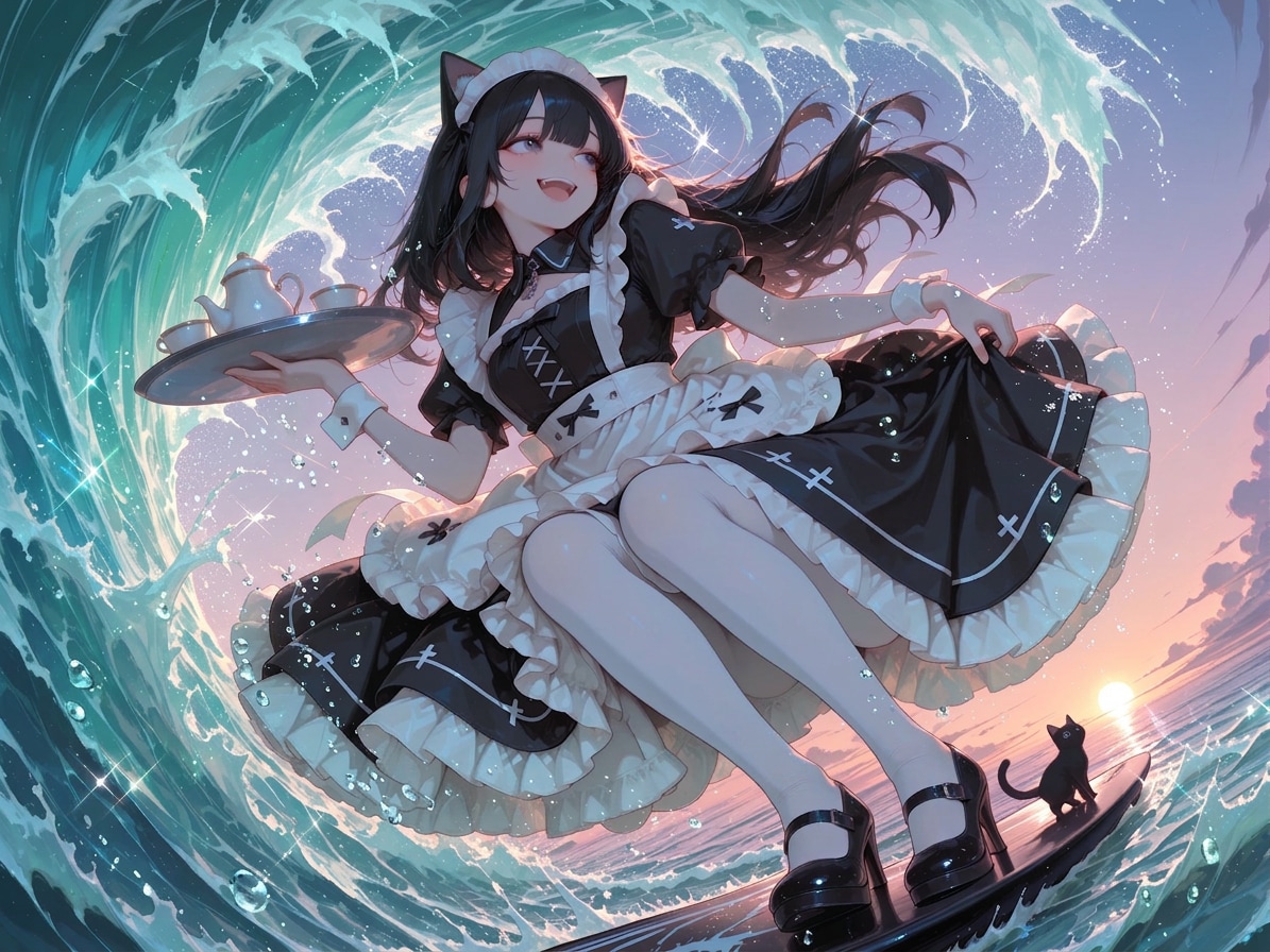 トワイライト・アフタヌーンティー | の人気AIイラスト・グラビア