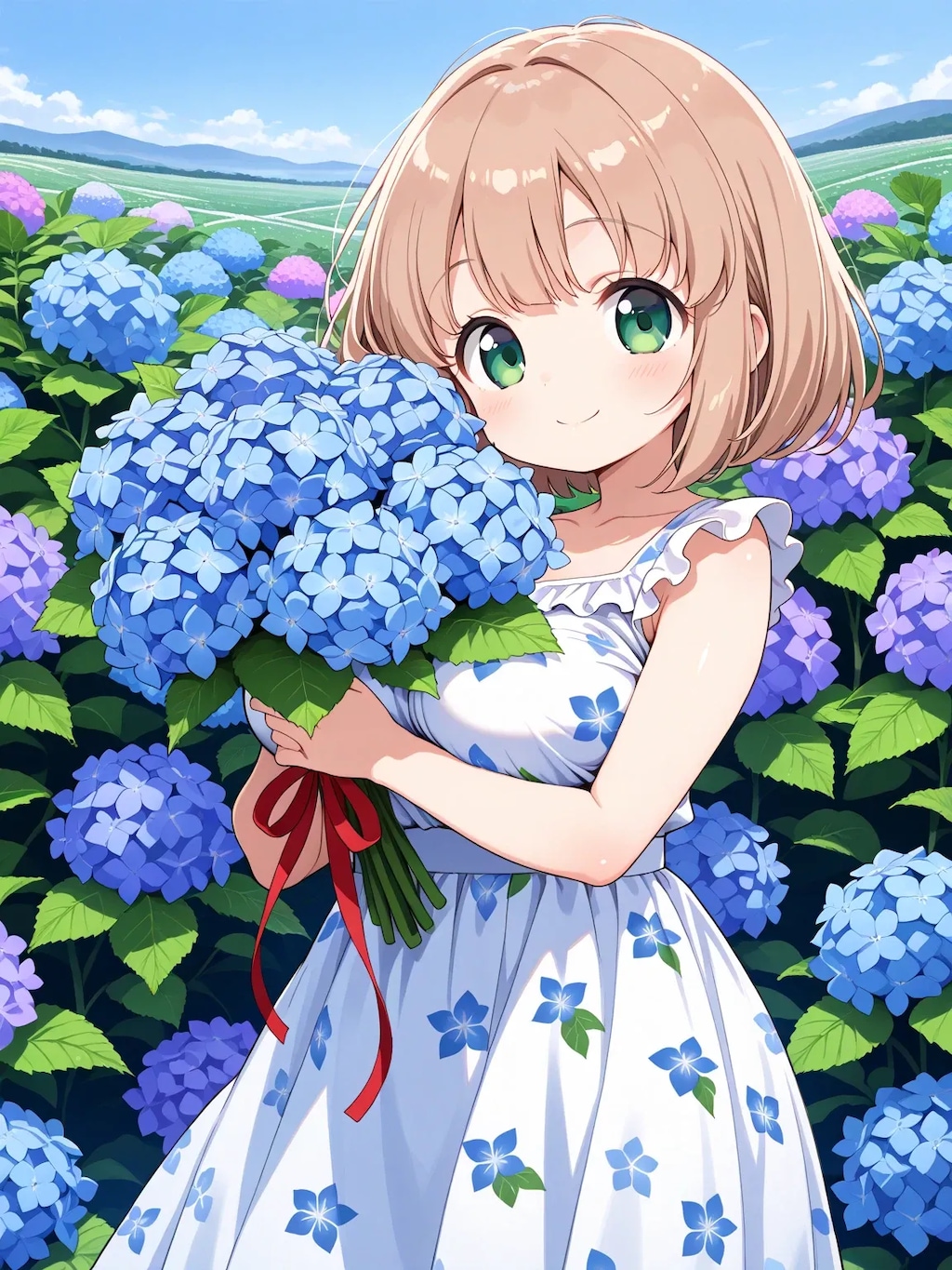 紫陽花アンバサダー・こはるちゃん　その2