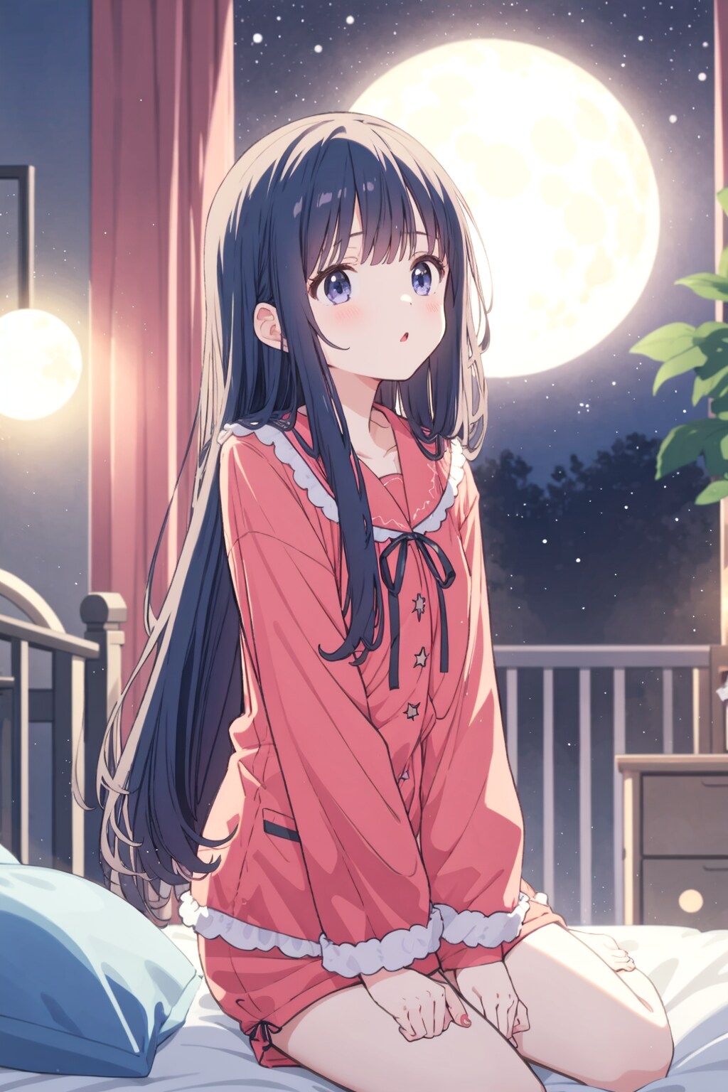 えーもう寝るの？ | の人気AIイラスト・グラビア