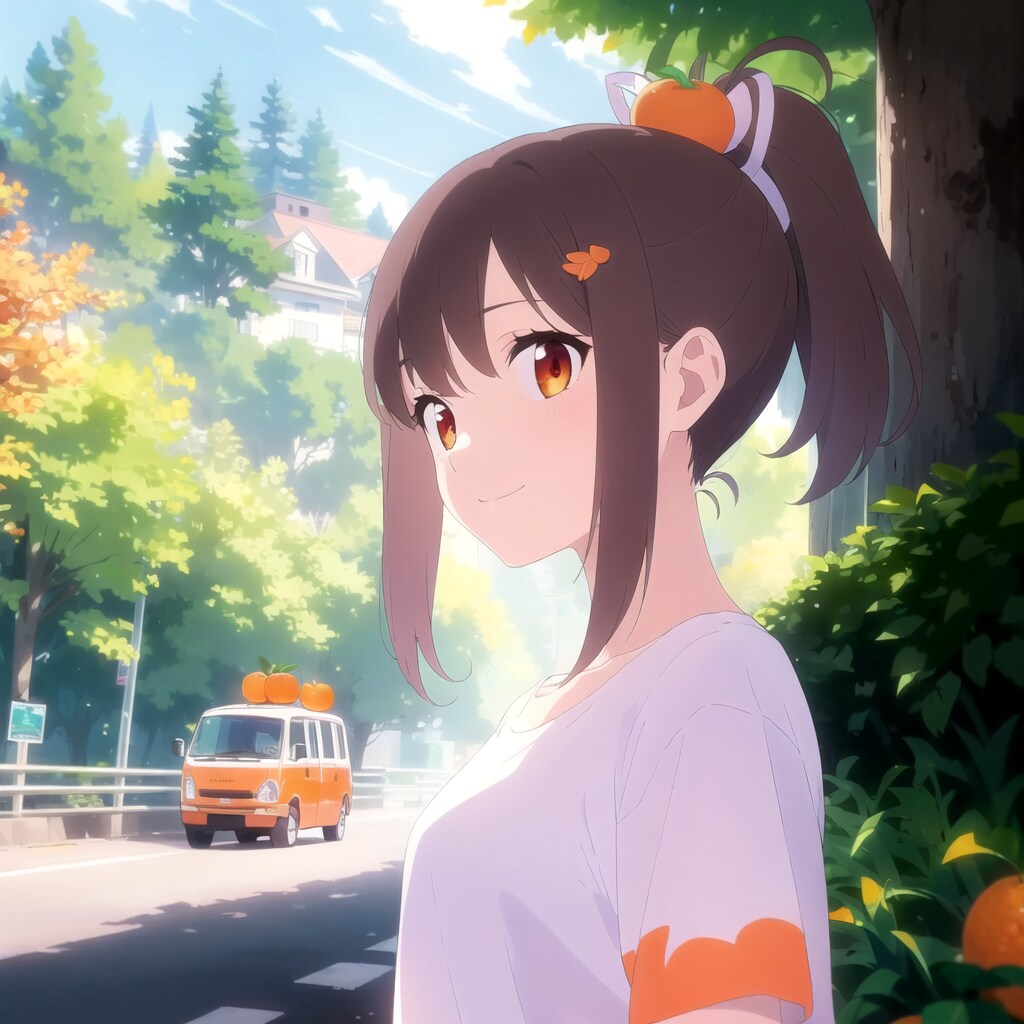 みかん少女