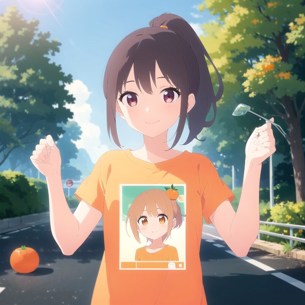 みかん少女 | の人気AIイラスト・グラビア