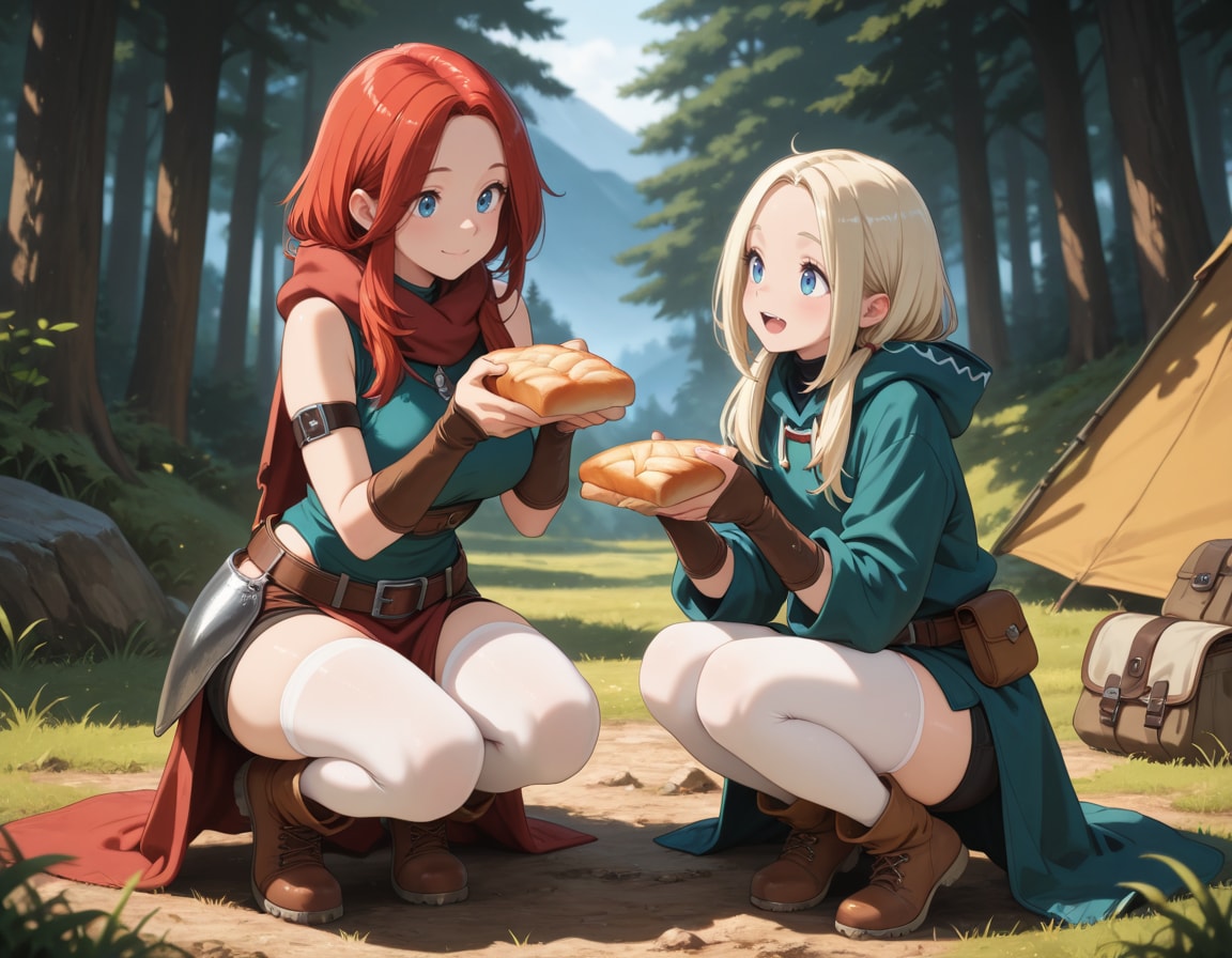 冒険者たちのパン | の人気AIイラスト・グラビア