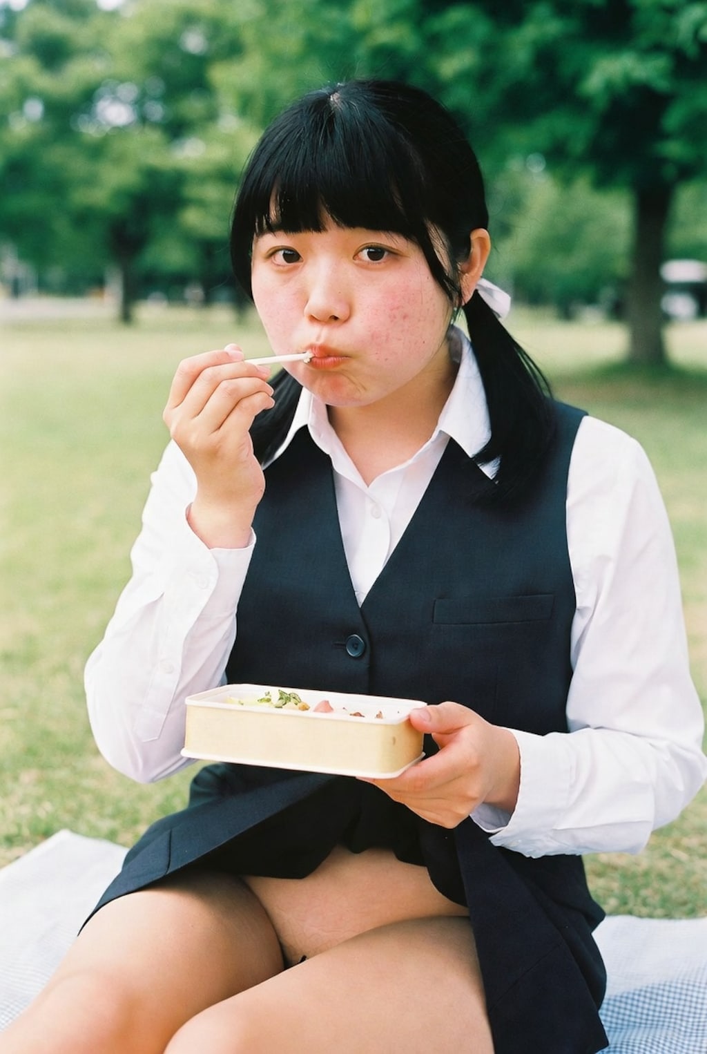 OLお弁当タイム①