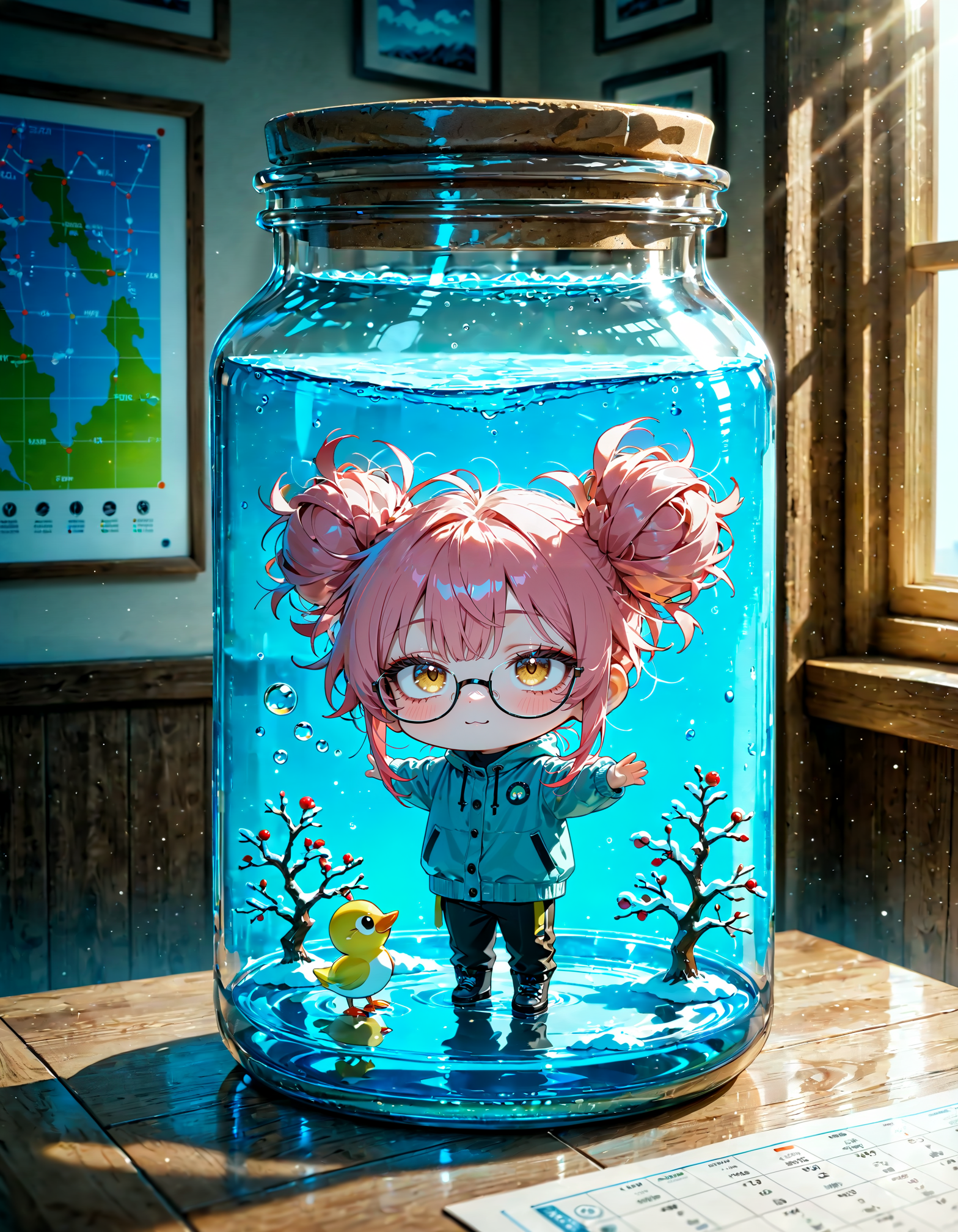 今日は何の日？　天気図記念日 | の人気AIイラスト・グラビア