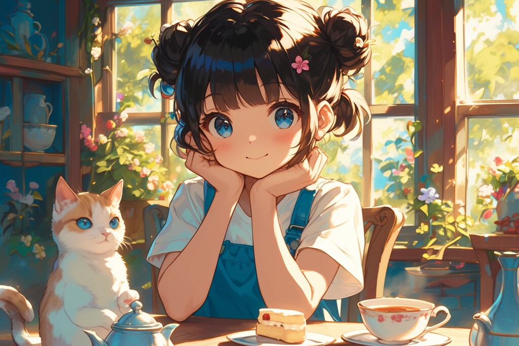 猫🐈とおだんごちゃん🍡✨43