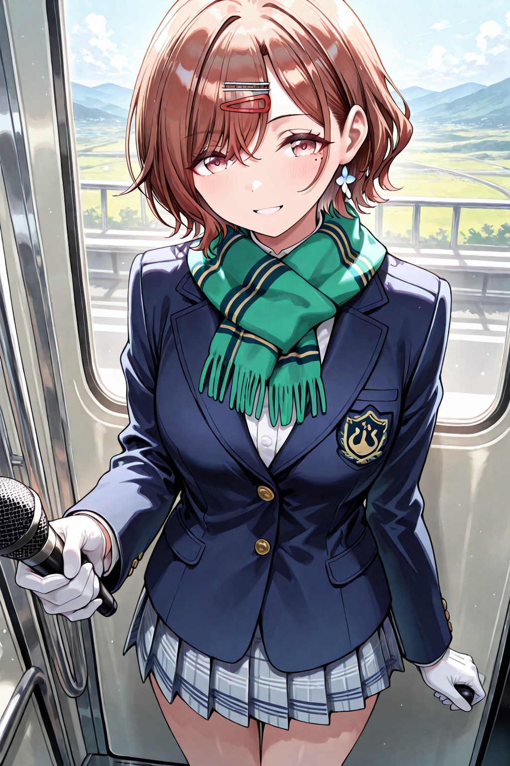 バスガイドしてくれたら最高