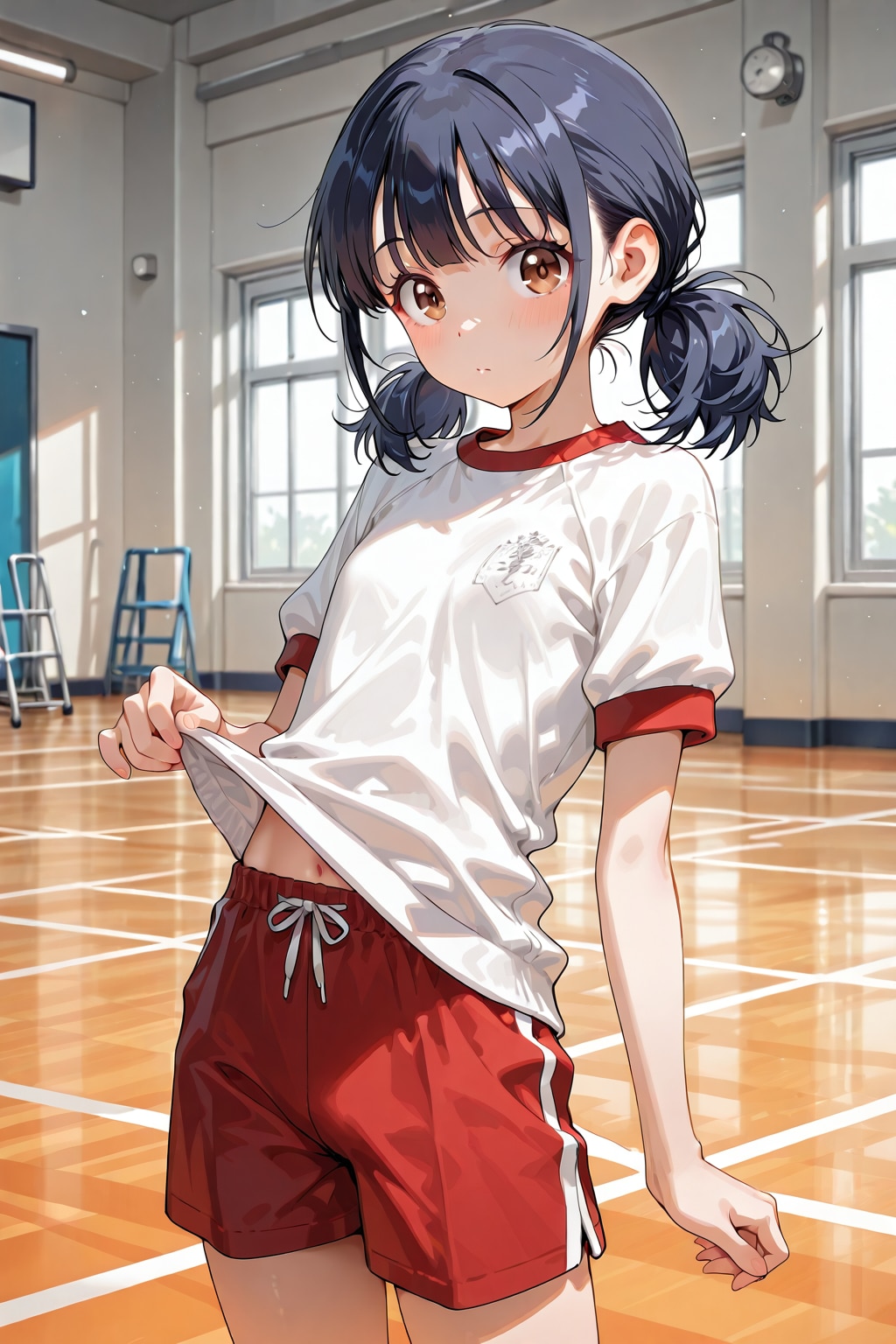 体操服美少女