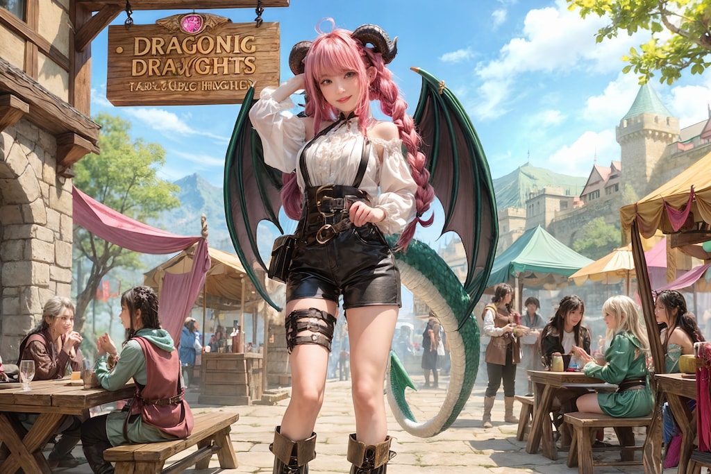 ドラゴン娘
