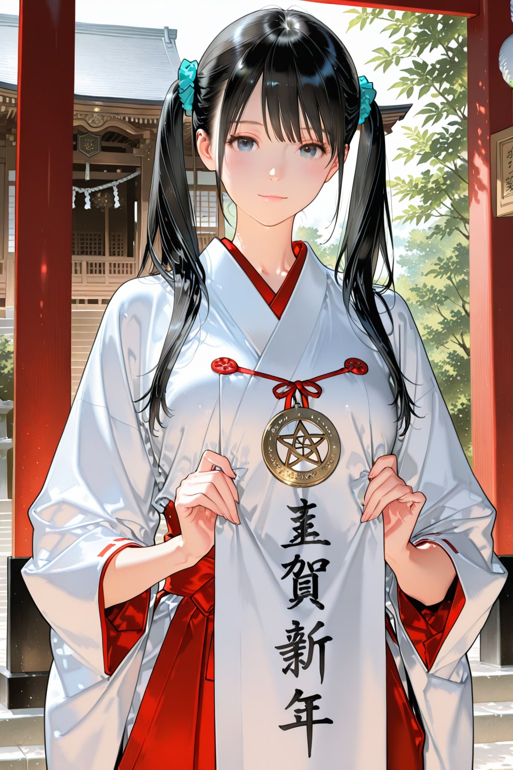 お兄ちゃん❤️今年は葵にとっても大事な1年だからちゃんと神様に参拝しなきゃだよ❤️