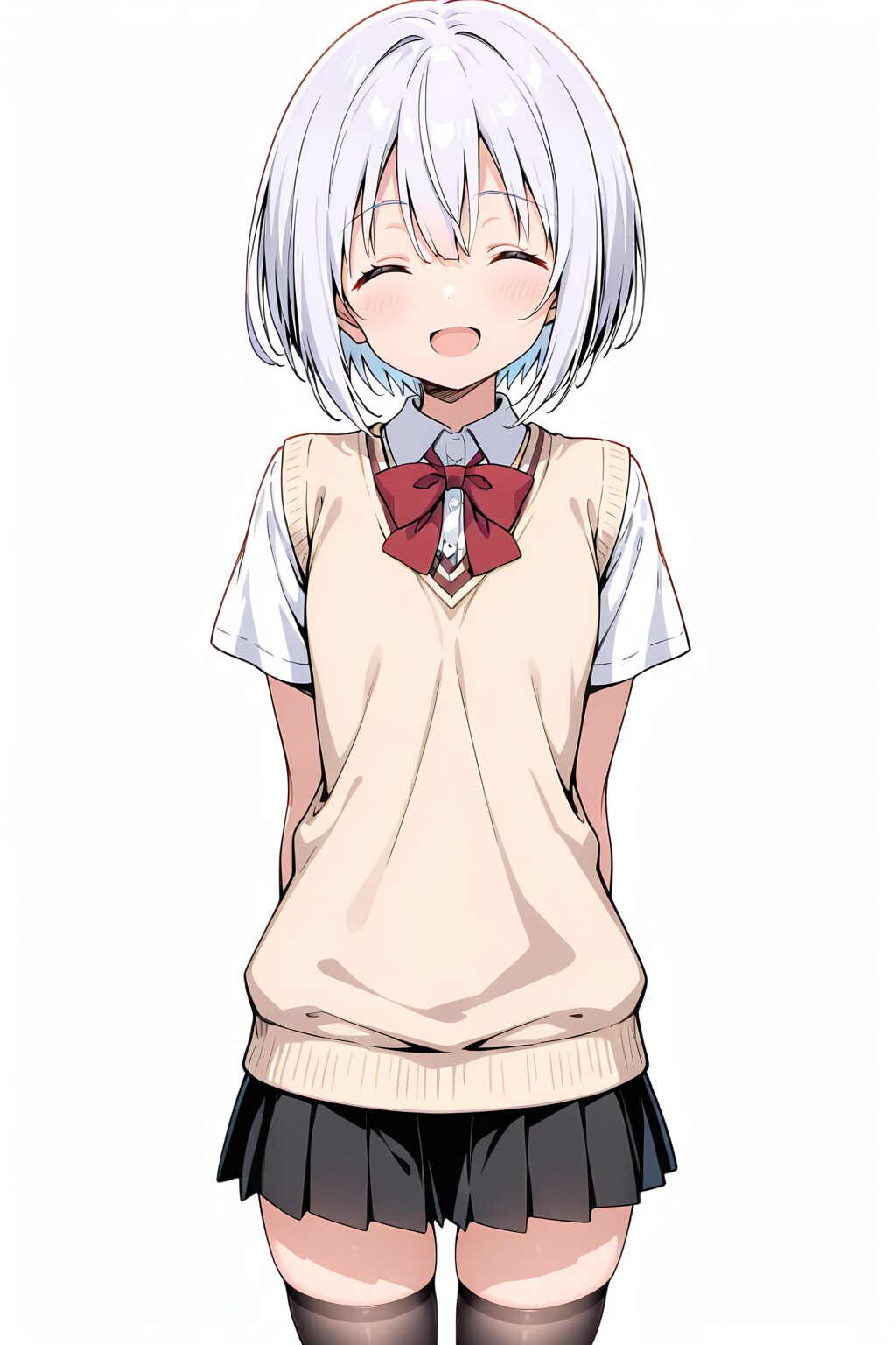 銀髪JKちゃん