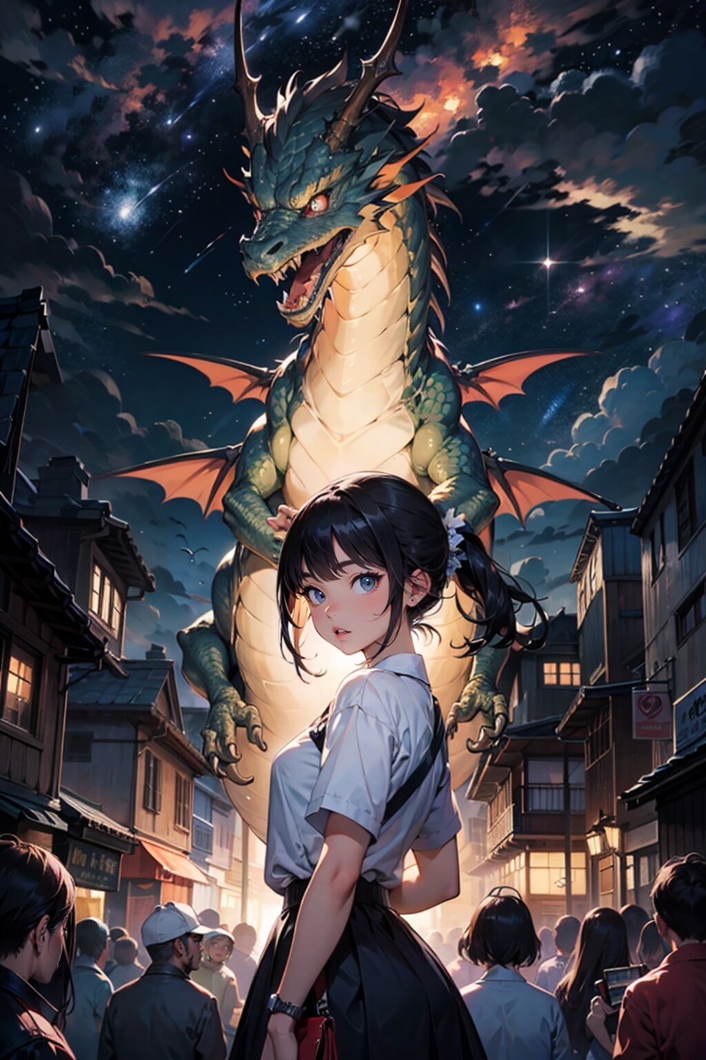 ドラゴンと少女