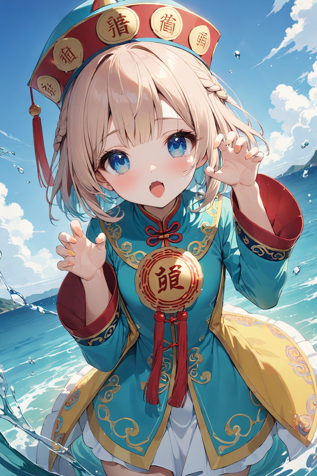 襲ってきたのは小さなキョンシーちゃん