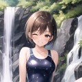 水遊びしてた娘たちが誘ってきます 5枚目