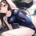 水遊びしてた娘たちが誘ってきます 2枚目