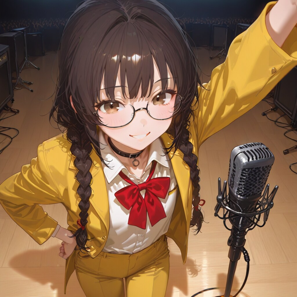 三つ編みちゃんとショートコント | の人気AIイラスト・グラビア