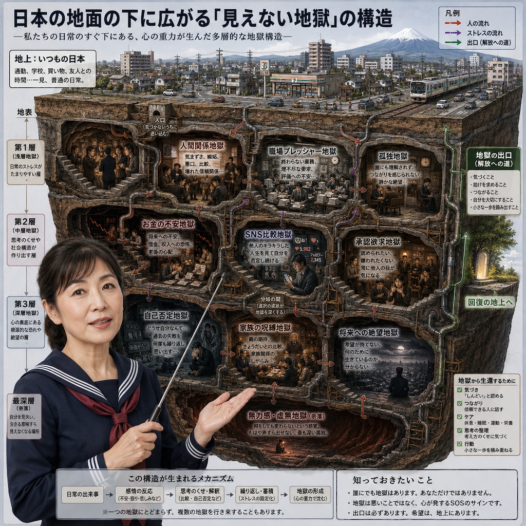 熟女が教える地獄の断面図