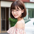 眼鏡と女子高校生 8枚目