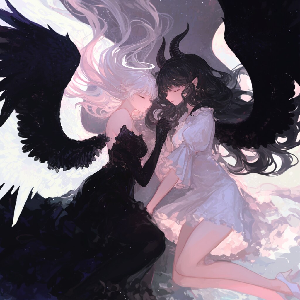 黒い光、白い闇