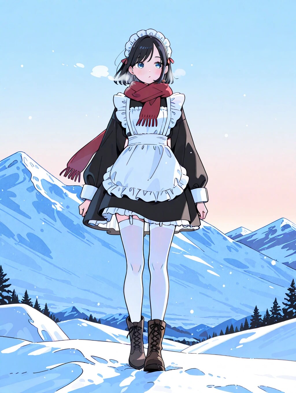 早朝メイドさん