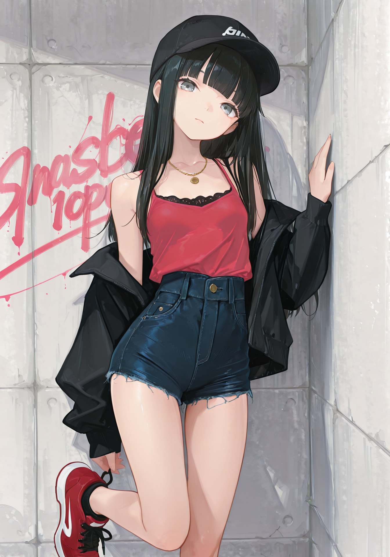 星乃ユウ 003 - ヒップホップ | の人気AIイラスト・グラビア