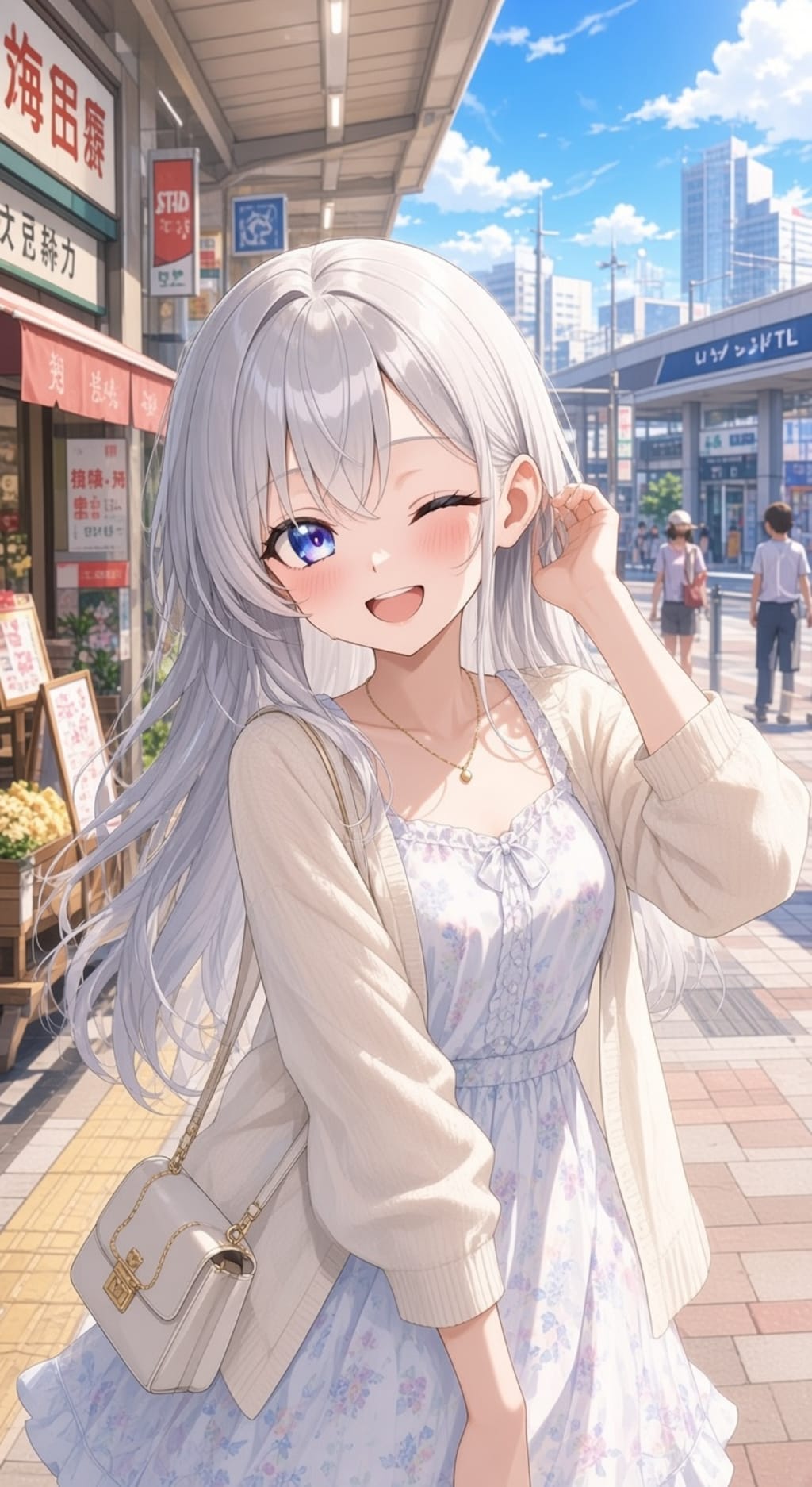 お兄ちゃんと街へお出かけ♪