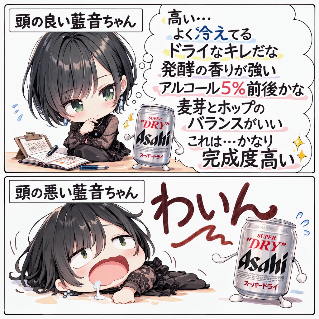 頭の良い藍音ちゃんと頭の悪い藍音ちゃん