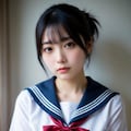 制服トップレス 5枚目