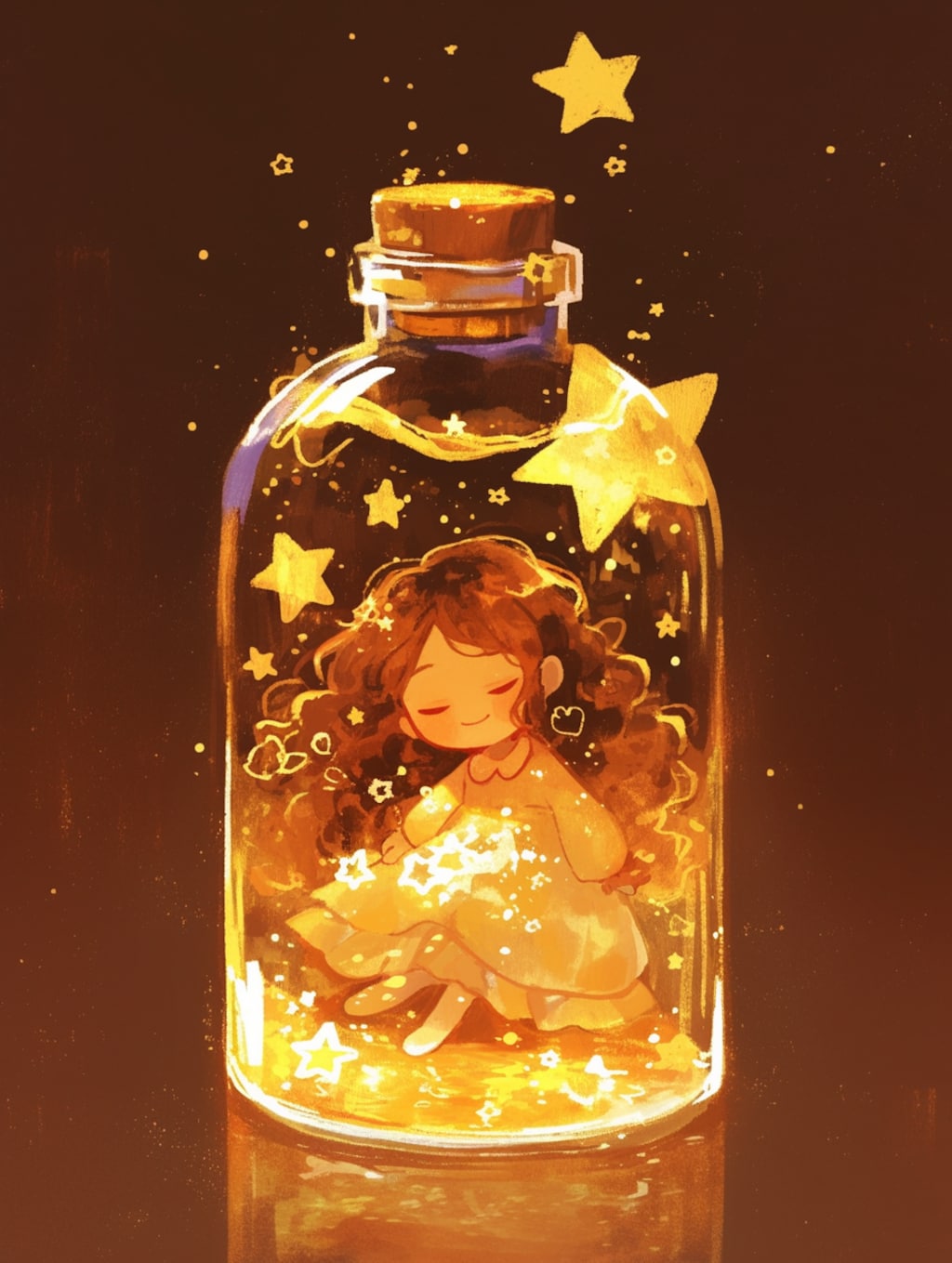 「瓶詰の少女」黄69