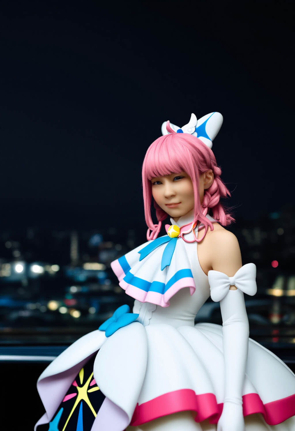 キュアプリズムの姿であなたの前に現れる謎のコスプレ少女