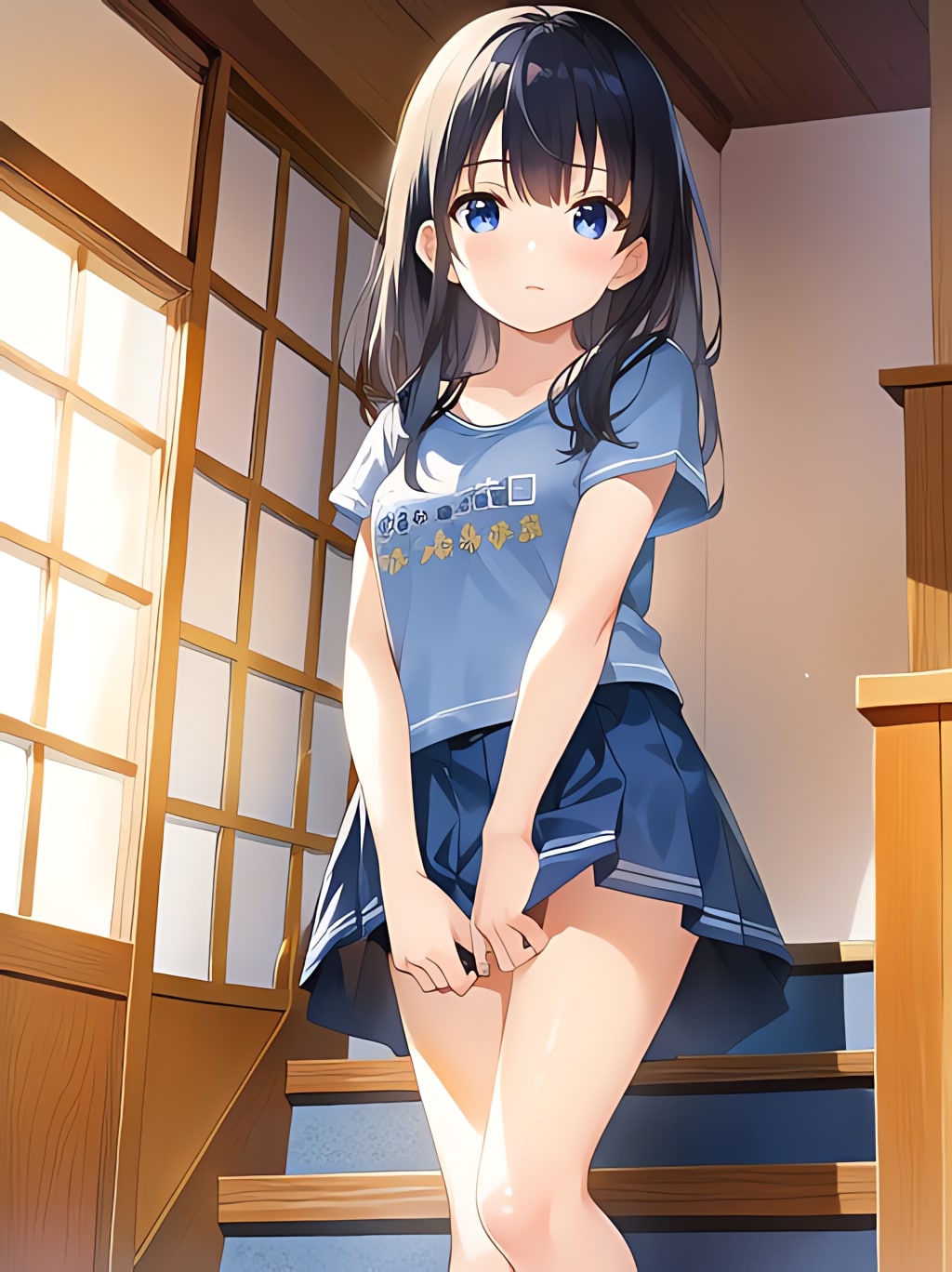 恥ずかしがる妹と怒る妹…どっちが好き？ | の人気AIイラスト・グラビア