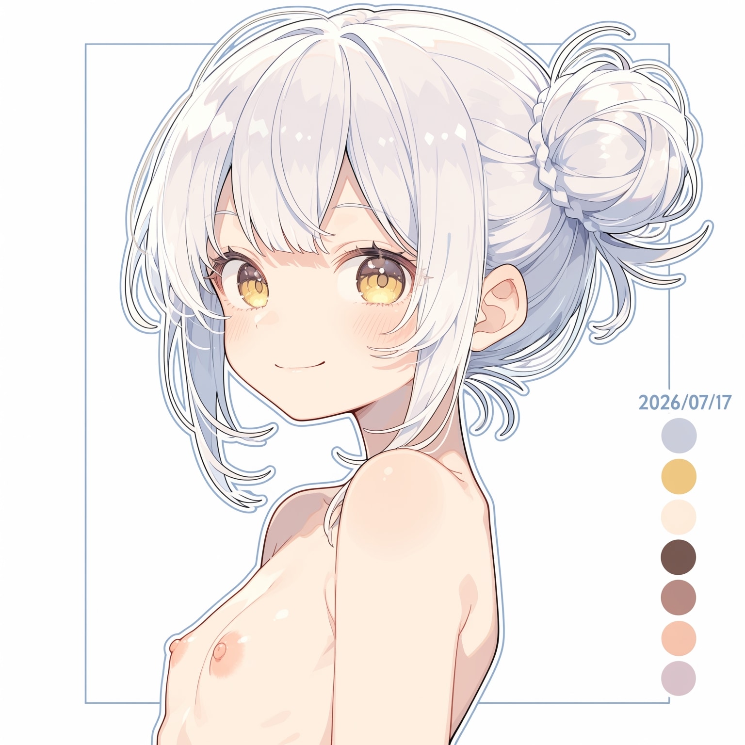 White Side Bun