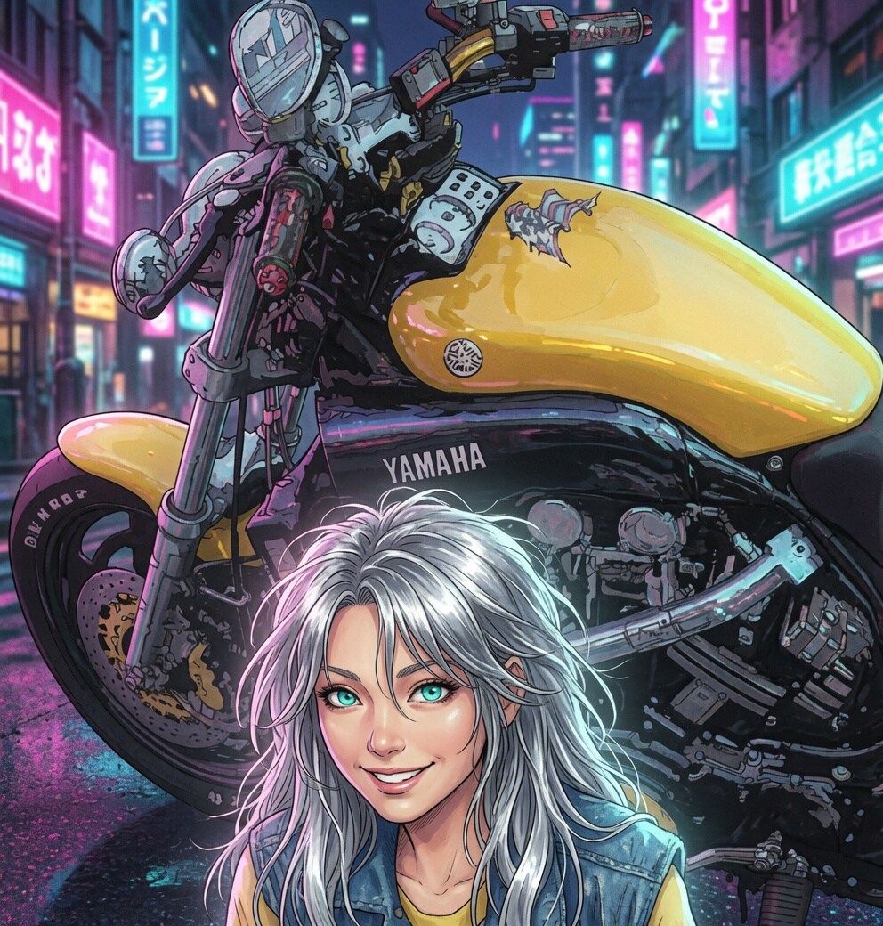 ヤマハVMAX 山葉紗里