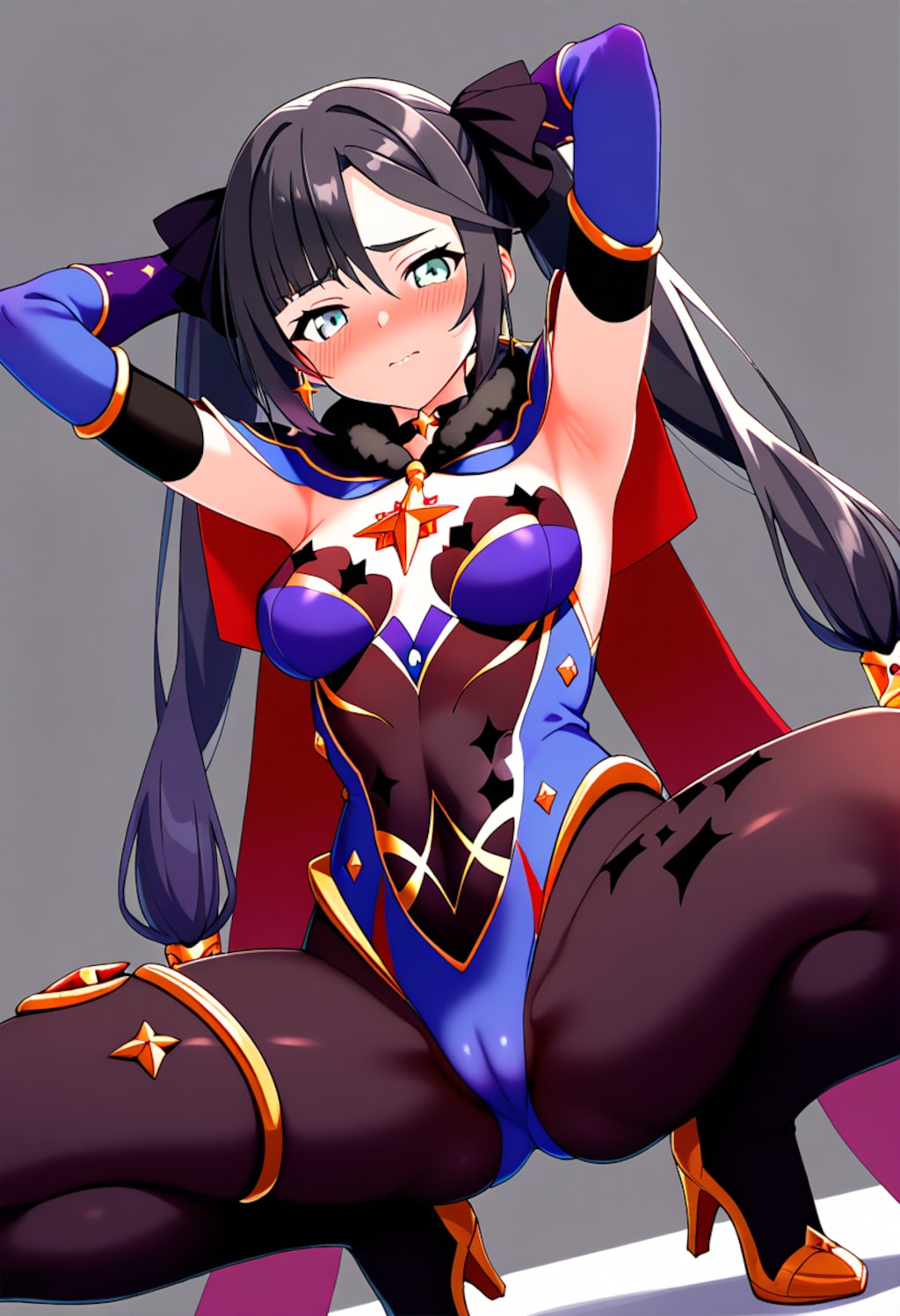 モナ　エロ蹲踞