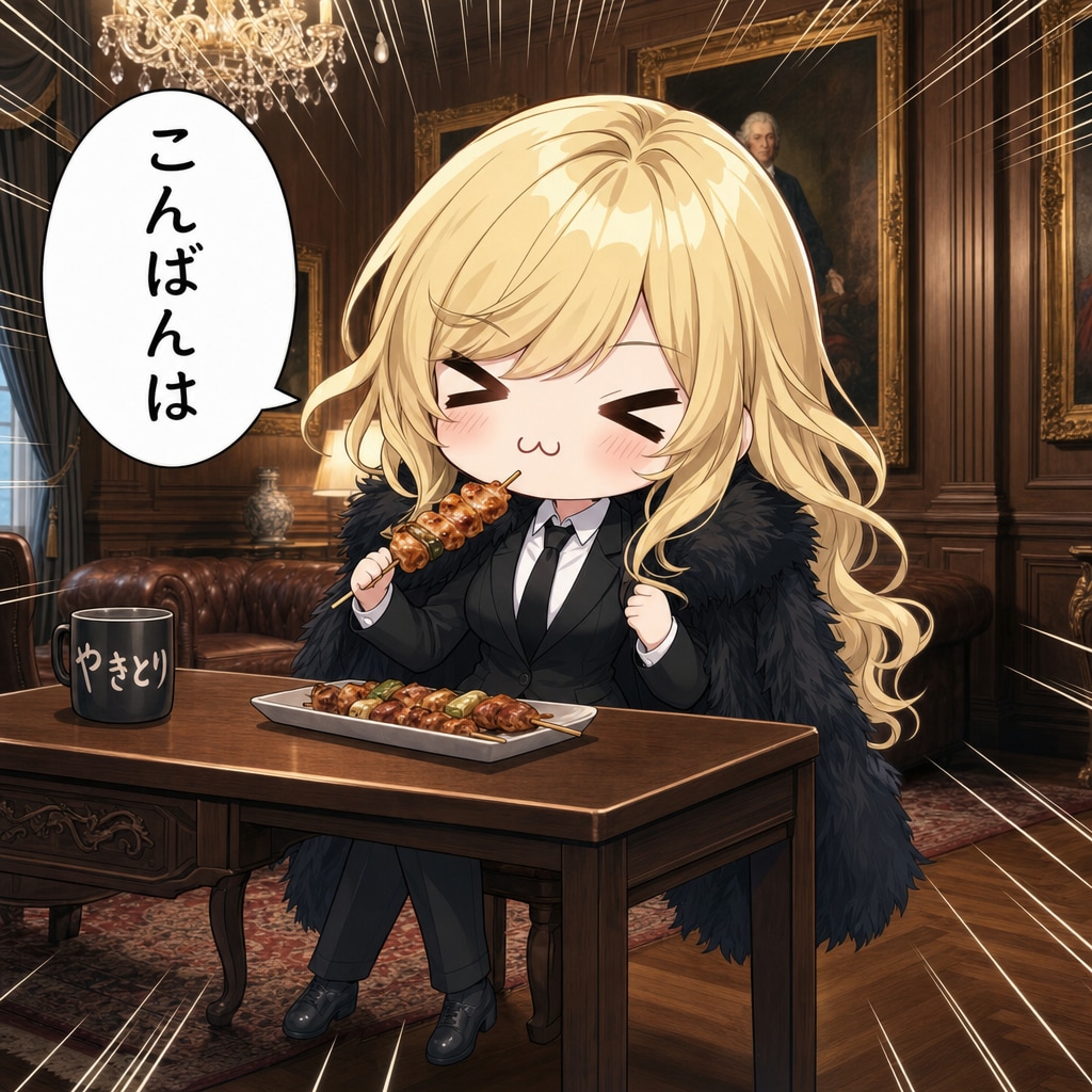 焼き鳥とエリザベス