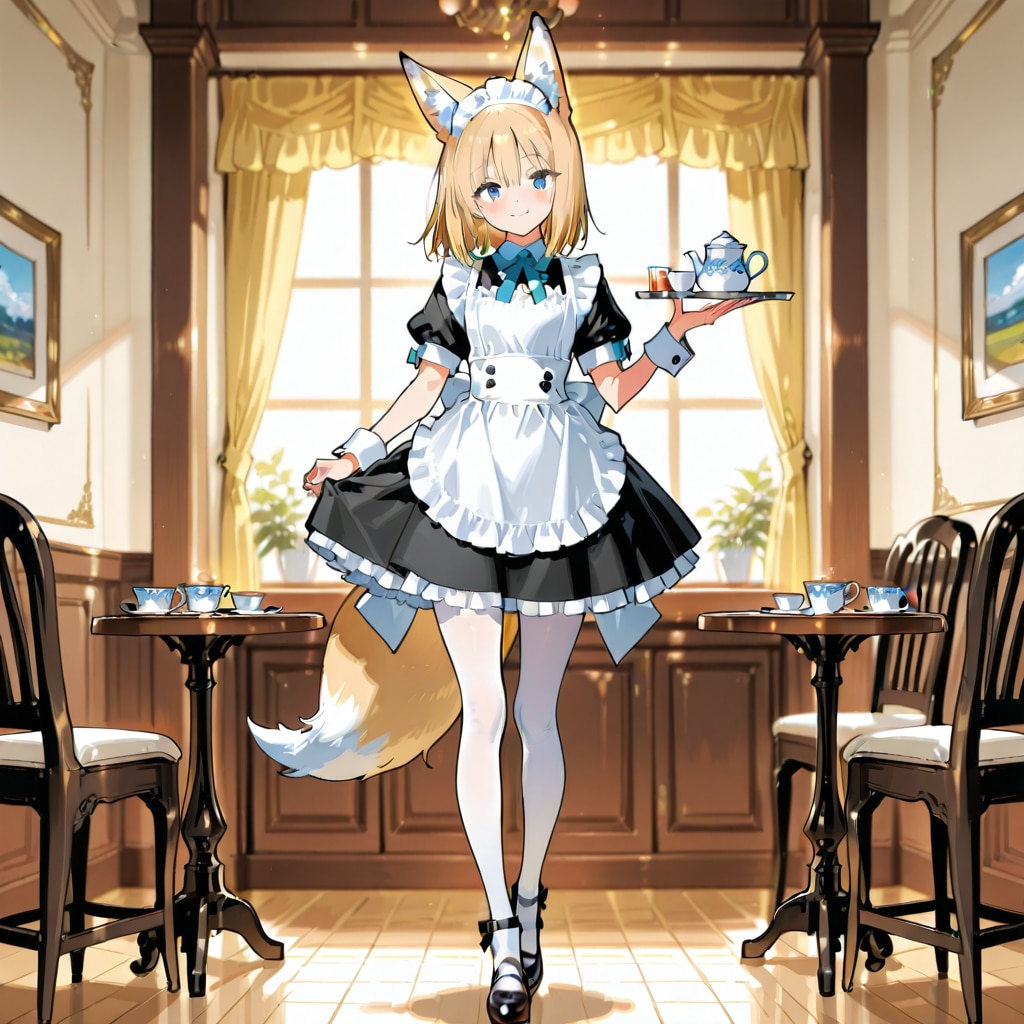 狐のメイド | の人気AIイラスト・グラビア