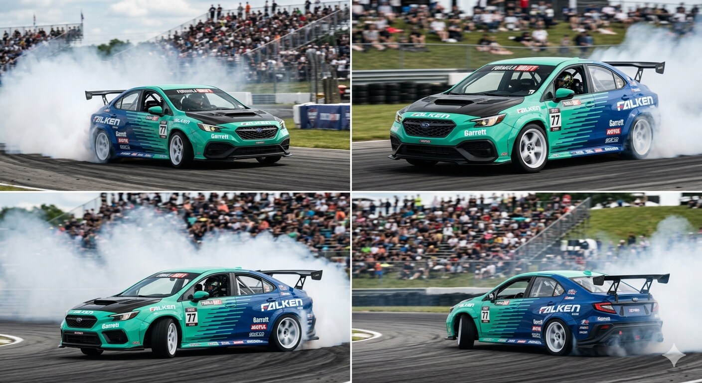 ファルケンWRXのドリ車