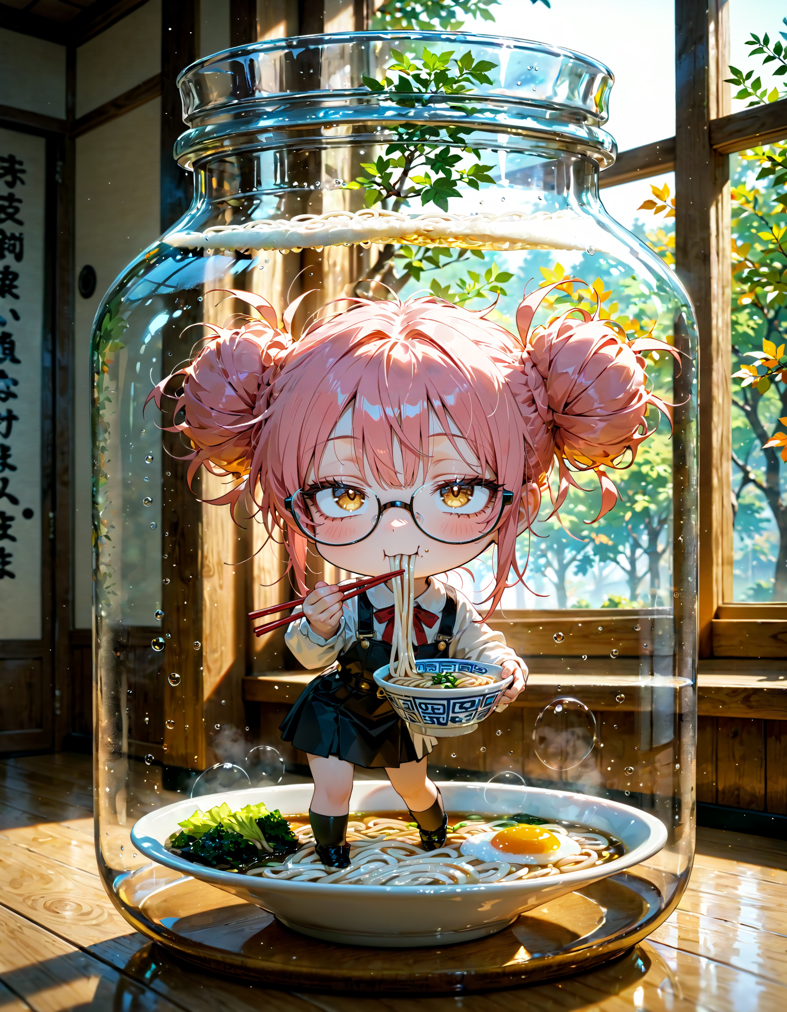 今日は何の日？　名玄のセルフうどんの日 | の人気AIイラスト・グラビア