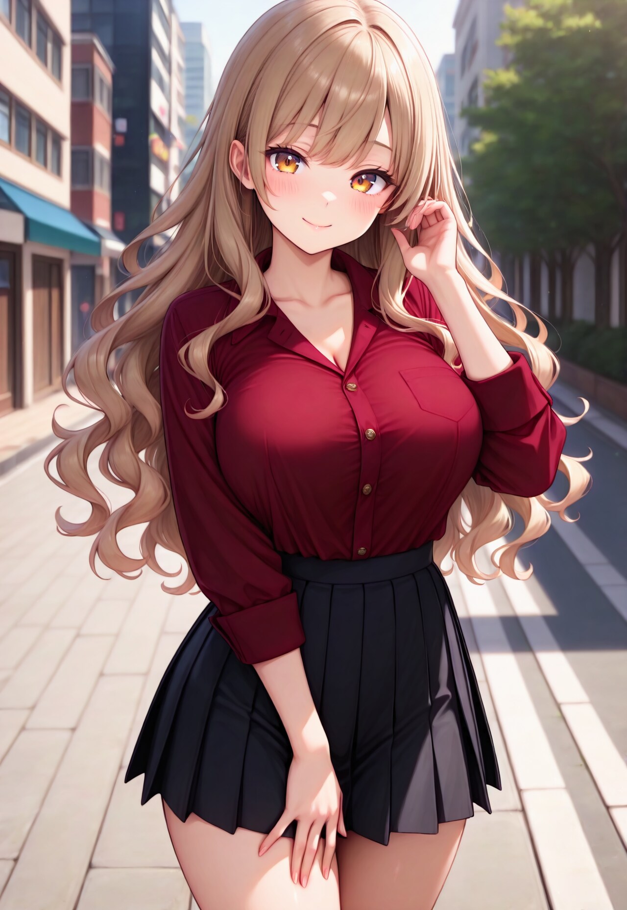 344（赤いシャツ）