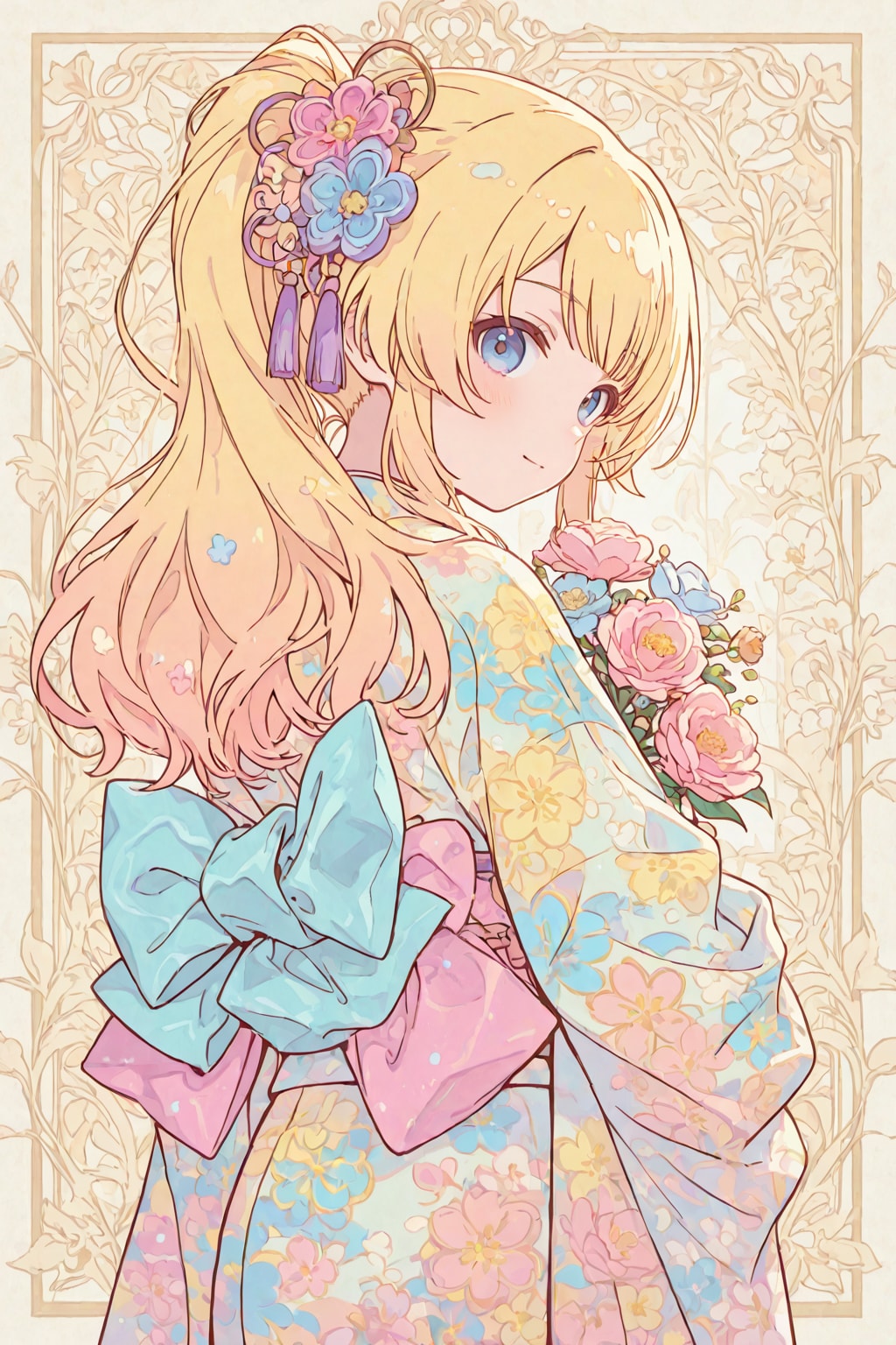 和装少女
