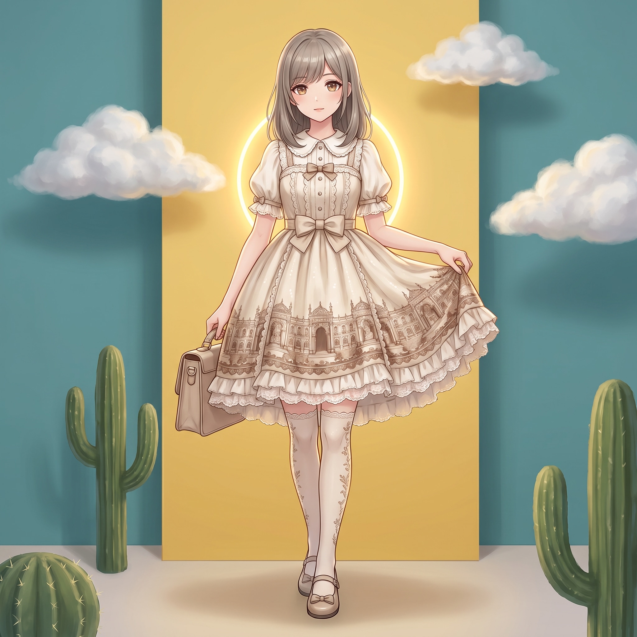 雲影宮廷少女