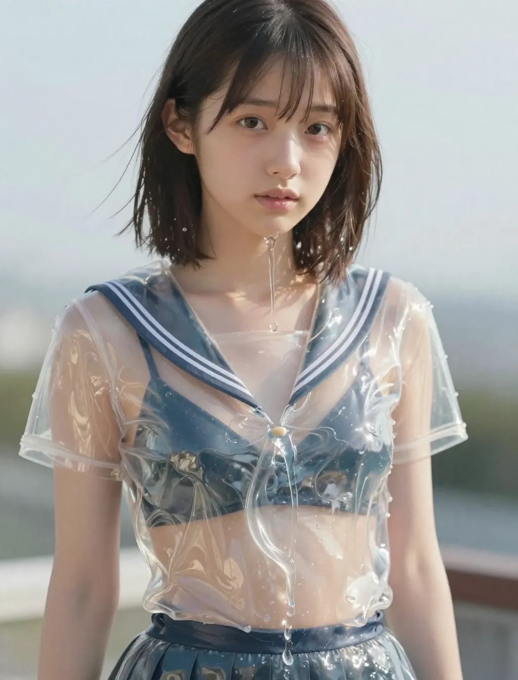 とろけるセーラー服