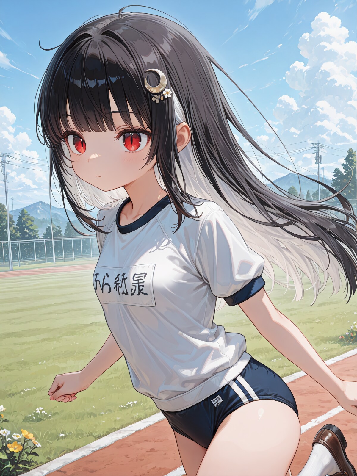 小さくなった桜佳ちゃんと体操服