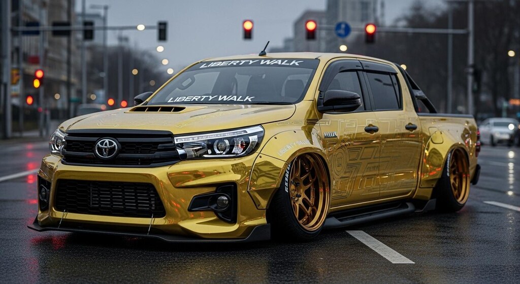 ゴールドリバティーウォークハイラックス