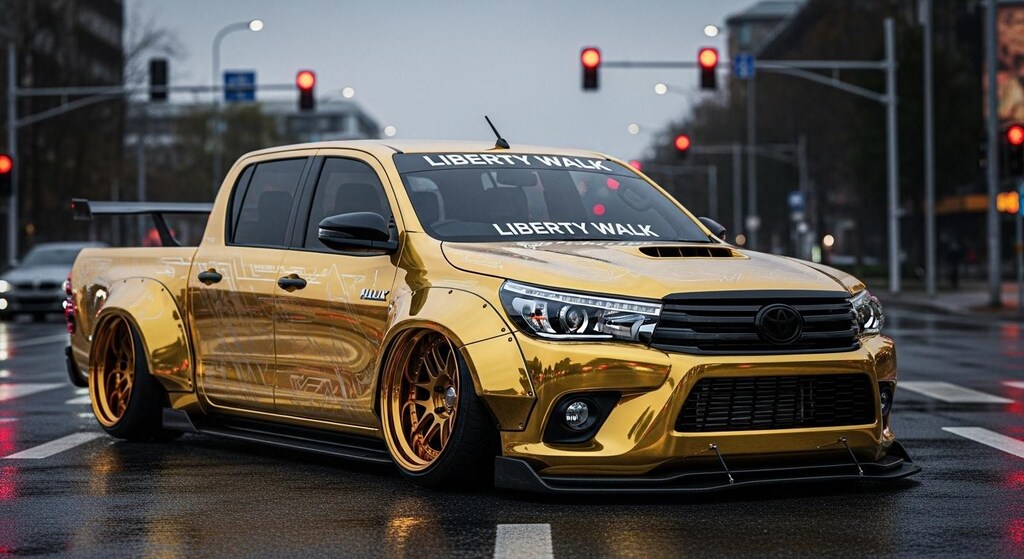 ゴールドリバティーウォークハイラックス