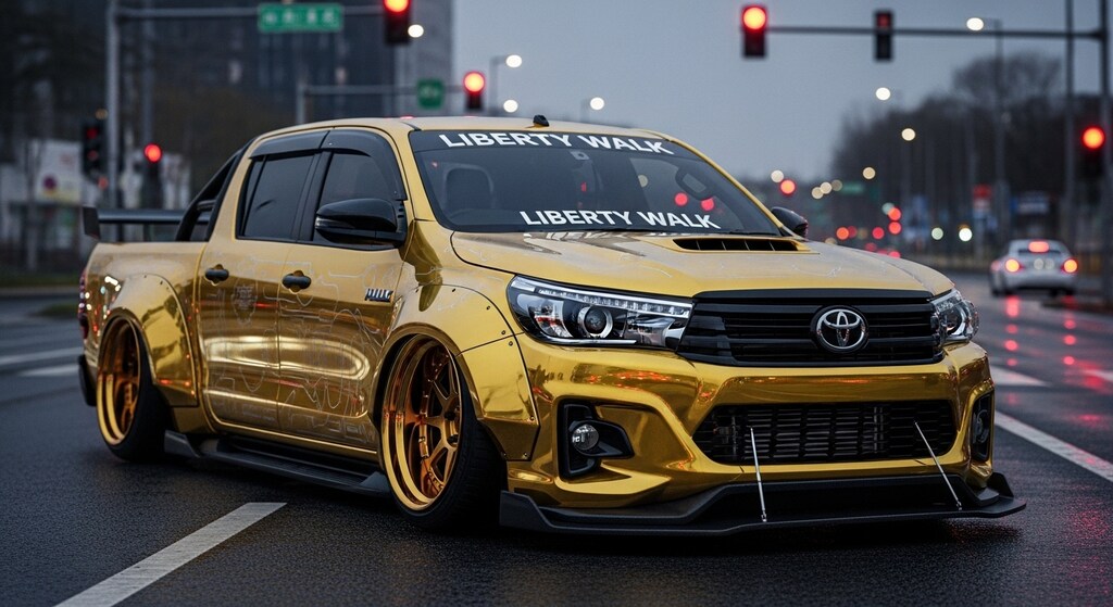 ゴールドリバティーウォークハイラックス