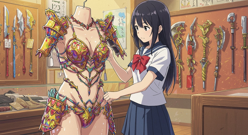 異世界転移したっぽい少女 (おこぼれImageFX14)