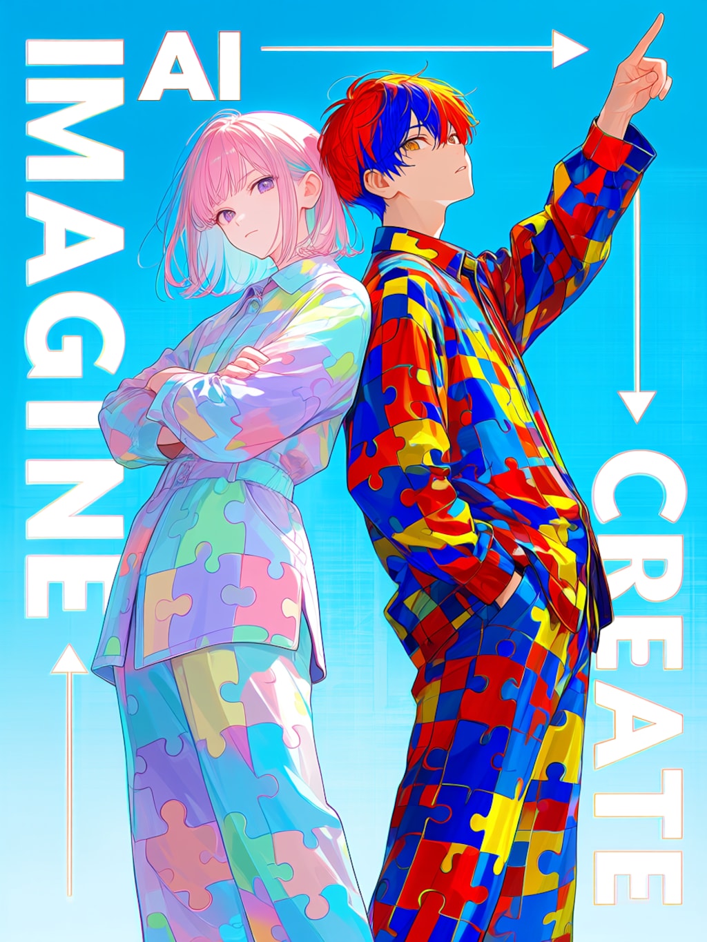 想像⇨AI⇨創造