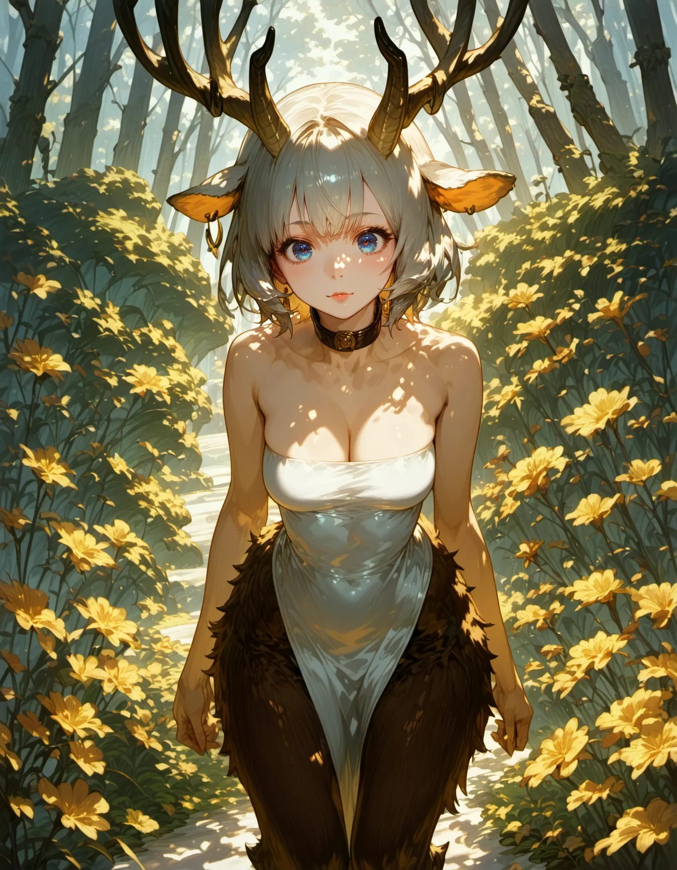 The Forest Bows to Her Passing | の人気AIイラスト・グラビア